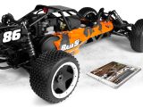 HPI Baja 5b 2.0 1/5th scale 23cc petrol buggy - 2.4 ghz radio